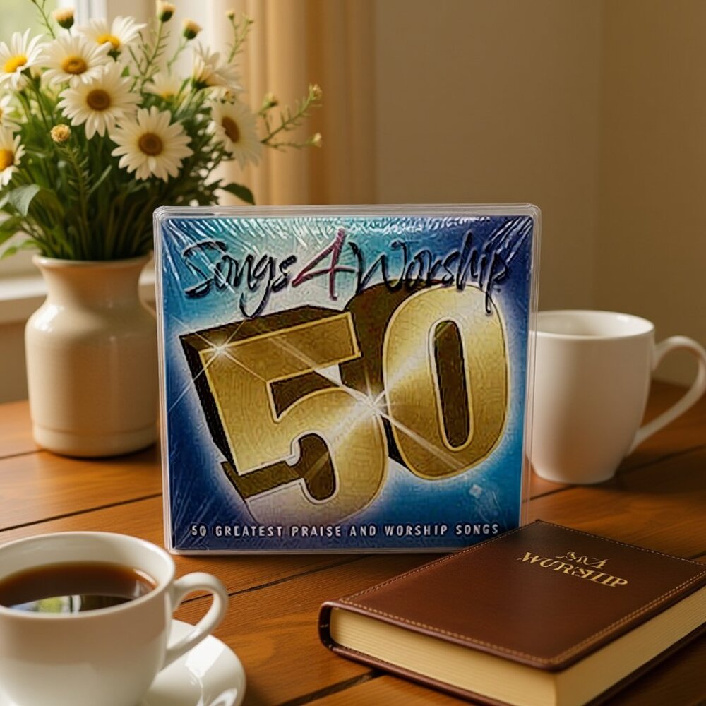 Songs 4 Worship 3-CD Set – 50 Greatest Praise & Worship Songs, New & Sealed
